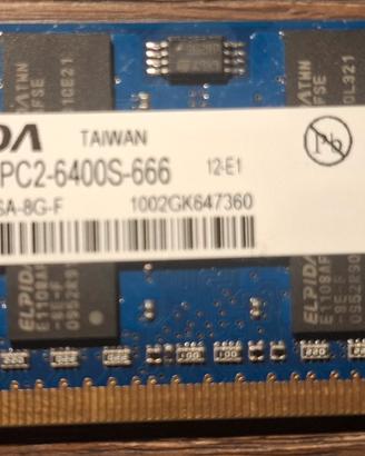 Banco RAM 2 GB DDR2