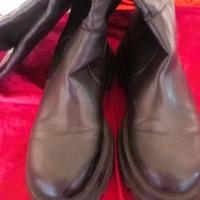 Stivali alti ZARA suola track n. 38 - Nero