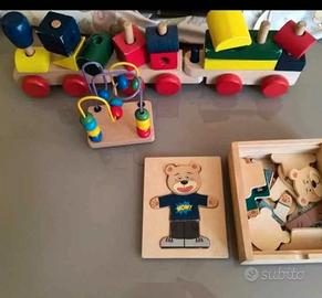 giochi in legno 