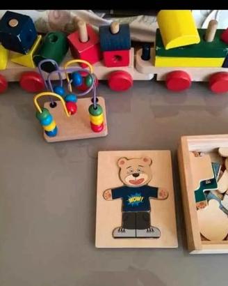 giochi in legno 