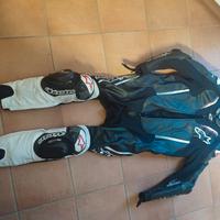 tuta moto alpinestar taglia 56