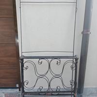 letto antico in ferro battuto