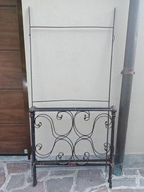 letto antico in ferro battuto