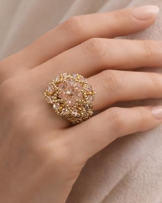 Anello di zirconi 