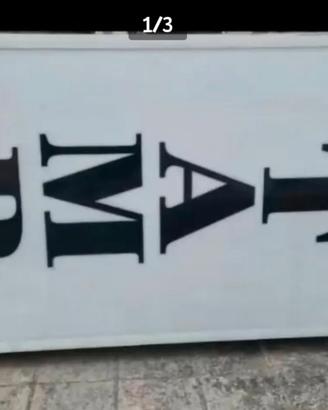 INSEGNA LUMINOSA BIFACCIALE " LA STAMPA"