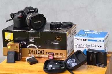 Nikon D5100 + Tamron 17-50 f/2.8 + accessori Vlogg