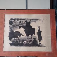 Pablo Picasso-"Toros y Toreros"