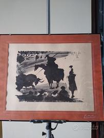 Pablo Picasso-"Toros y Toreros"