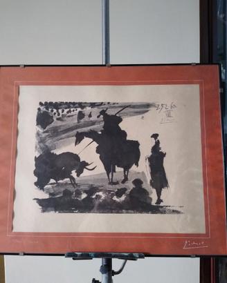 Pablo Picasso-"Toros y Toreros"