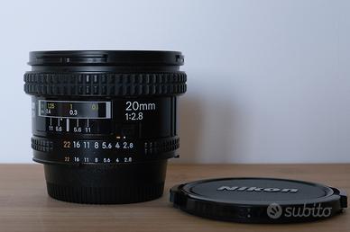 Obbiettivo 20 mm