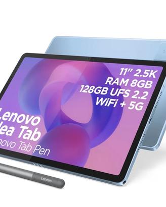 Lenovo Idea Tab Tablet 11" 2.5K 256g con Pen e 5G