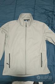 NORTH SAILS FELPA CON ZIP UOMO Grigio TG. XL