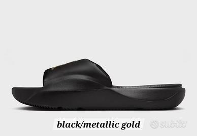 Ciabatte Jordan Slide – Black/Metalic Gold