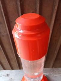 lampada modernariato arancio 