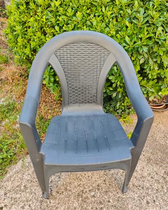 sedie in plastica giardino
