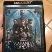 black panther wakanda Forever Blue ray 4K