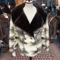 Giacchino in Visone Khoinoor e Scan Brown