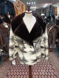 Giacchino in Visone Khoinoor e Scan Brown