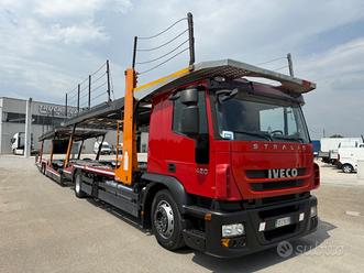 Iveco Stralis 420 euro 5 bisarca trasporto auto ma