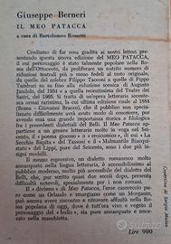 Giuseppe Berneri- Il Meo Patacca