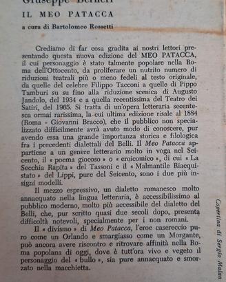 Giuseppe Berneri- Il Meo Patacca