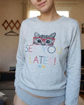 Maglia Yamamay gatto occhiali S