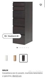 Cassettiera Malm