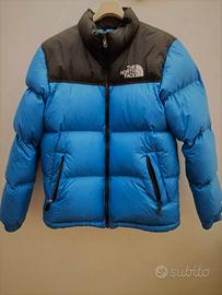 Piumino Bambino The North Face XL BLU NUPTUSE 1996