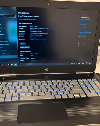 PC portatile HP BC-014NL notebook i7 ssd 16 nvidia