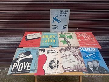 Lotto di spartiti musicali