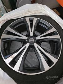 4 GOMME INVRNALI + CERCHI IN LEGA NISSAN QASHQAI