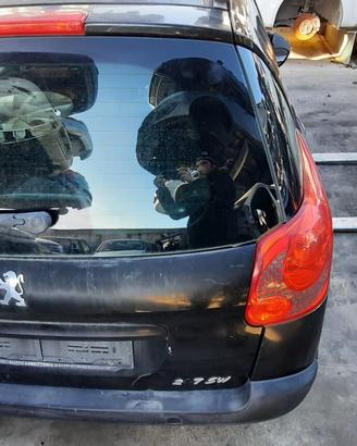PEUGEOT 207 STATION WAGON 2009 - PORTELLONE POSTER