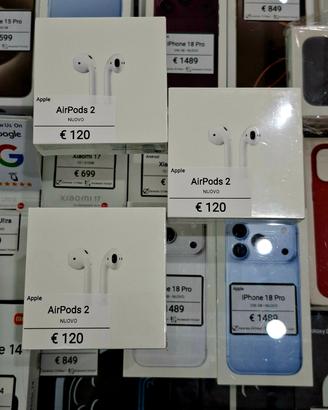 AIRPODS SERIE 2 nuove