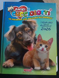 Figurine e cards Amici Cucciolotti 2026