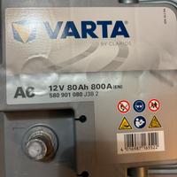 Batteria varta a6 12v  80 ah 800 A