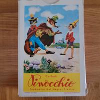 carte da gioco Pinocchio anni 60