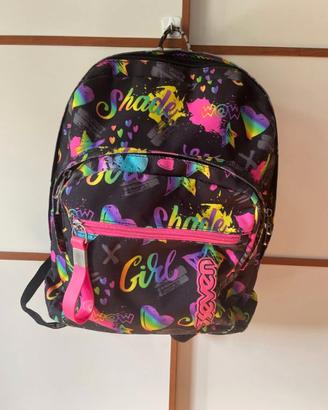 Seven zaino scuola 30x20 h45, 4 tasche