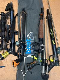 Fucili oleopneumatici pesca sub