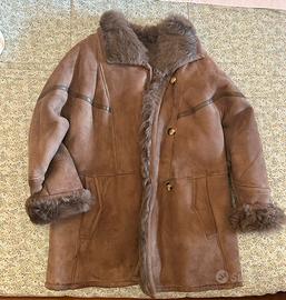 Giaccone in Pelle di Montone Naturale