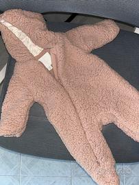 Eskimo pile rosa neonata 0-1M Zara