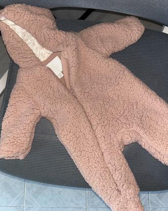 Eskimo pile rosa neonata 0-1M Zara