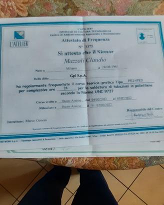 saldatore polietilene pe.2.3 elletrofusione 