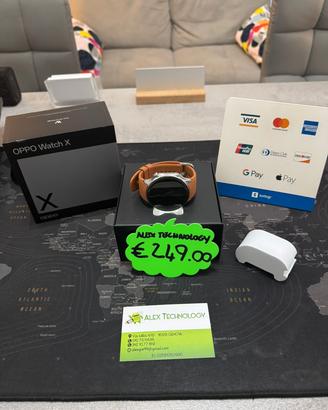 OPPO WATCH X ACCIAIO 47 MM GARANZIA 