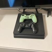 ps4/playstation 4 slim 1TB + 2 DualShok