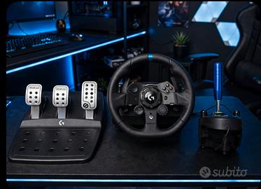 Volante Logitech G923 TRUEFORCE+Pedaliera+Cambio