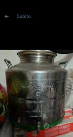 contenitore olio da cucina in acciaio 