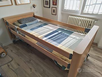 Letto ortopedico elettrico +materasso antidecubito