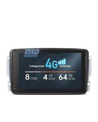 RADIO GPS ANDROID 13 PER MERCEDES CLASSE A C CLK G
