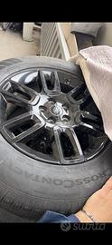 Cerchi e gomme nuove lan rover defender