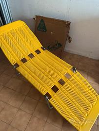 Lettino Vintage Kurz Anni 70 - Originale Space Age
